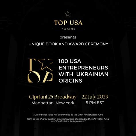 TOP USA Awards Announce Honoring the Achievements of Ukrainian-Origin ...