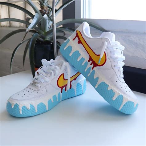 Paint Drip Custom Air Force 1's By Donnythedybbuk : r/Sneakers