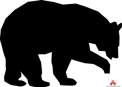 Bear Silhouette Clip Art at GetDrawings | Free download