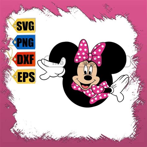 Minnie mouse svg, minnie mouse head svg, Minnie mouse clipar - Inspire ...