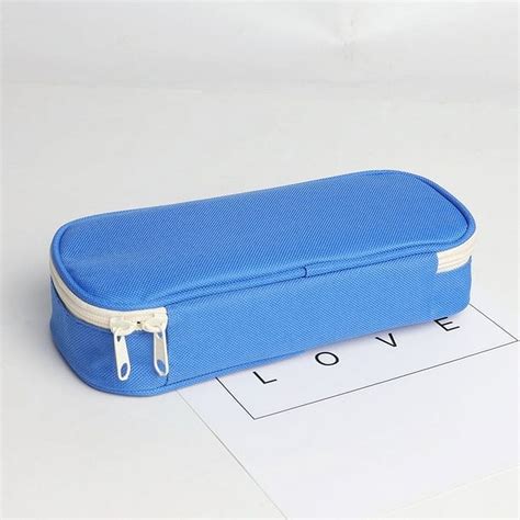 Suncoda Creative Pencil Case Oxford Large Capacity Student Pencil Case ...