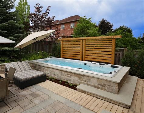 17 Best images about Swim Spa Install Ideas on Pinterest | Swim, Stone patios and Spa offers