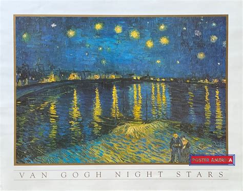 Vincent Van Gogh Night Stars Art Print 22 x 28 – PosterAmerica