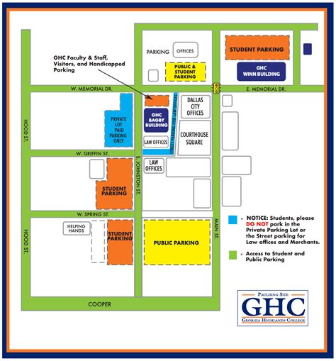 Georgia Highlands Floyd Campus Map - United States Map