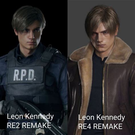 Leon Kennedy | RE2 REMAKE VS. RE4 REMAKE | | Resident evil leon, Resident evil, Leon s kennedy