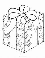 Christmas Presents Colouring Pages sketch template