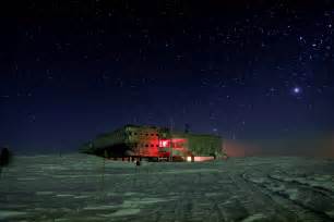 nature, Landscape, Night, Lights, Stars, Concordia Research Station ...