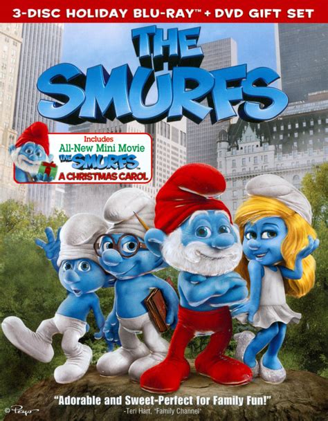 Best Buy: The Smurfs/The Smurfs: Christmas Carol [3 Discs] Blu-ray/DVD ...