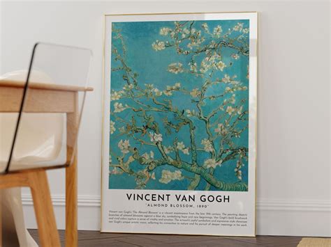 Almond Blossom Vincent Van Gogh Famous Painting Painting - Etsy