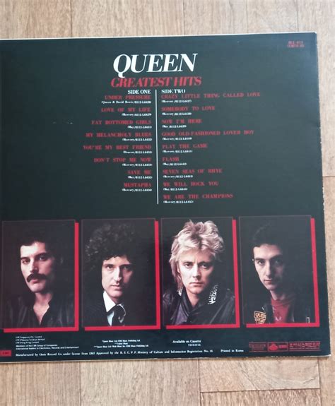 Queen - Greatest Hits Vinyl Photo | Metal Kingdom