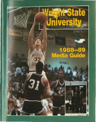 "Wright State University Basketball Media Guide 1988-1989" by Wright State University