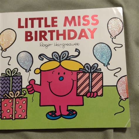 Little Miss Birthday by Roger Hargreaves, Paperback | Pangobooks