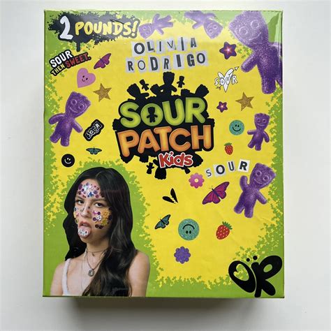 Olivia Rodrigo SOUR Patch Kids Candy, Limited Edition, Sealed | eBay