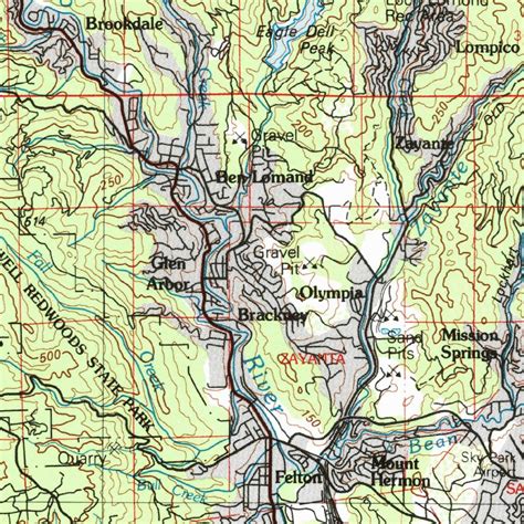 Palo Alto, CA (1982, 100000-Scale) Map by United States Geological ...