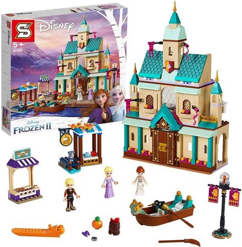 Disney Princess SY1441 Frozen Arendelle Castle Village Anna Elsa House ...