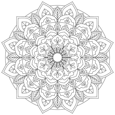 Mandala Monday 3 Free Colouring In Design | Mandala coloring books, Mandala coloring, Mandala ...