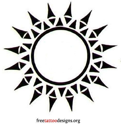 65 Sun Tattoos | Tribal Sun Tattoo Designs | Sun tattoo designs, Sun tattoos, Sun tattoo tribal