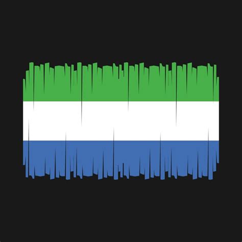 Sierra Leone Flag Vector 21981887 Vector Art at Vecteezy