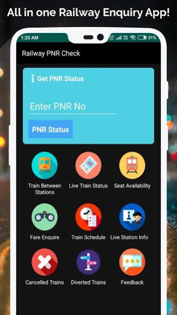 IRCTC PNR Status Check and Indian Free Download