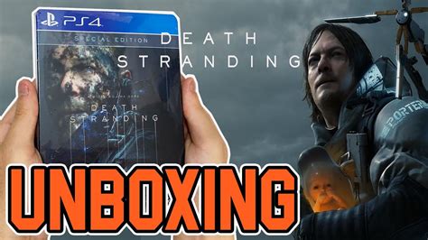 Death Stranding Special Edition (PS4) Unboxing - YouTube