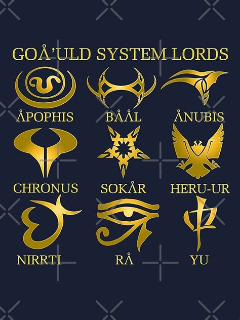 "Goa'uld System Lords" Art Prints by McPod | Redbubble