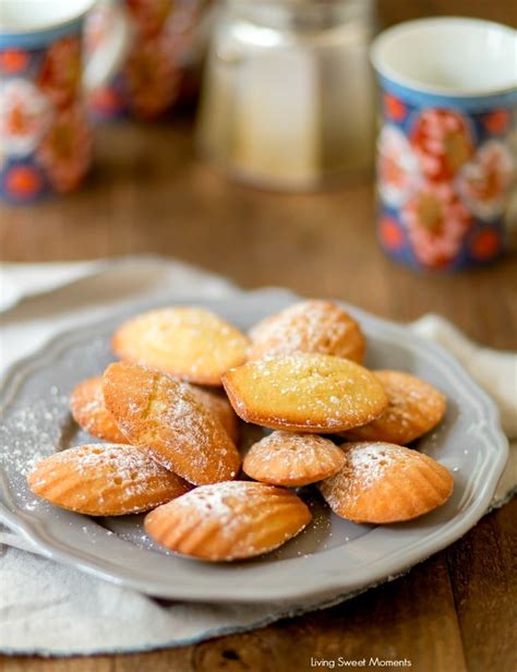 Classic Lemon Madeleines Cookies - Living Sweet Moments