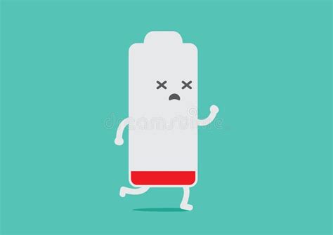 Low battery and full power stock vector. Illustration of communication - 50803570