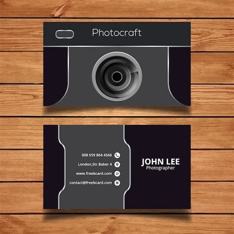 Photography business card template Vectors & Illustrations for Free ...