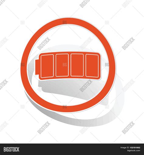 Full Battery Sign Vector & Photo (Free Trial) | Bigstock