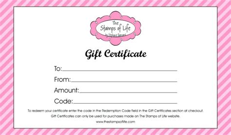 Nail Salon Gift Certificate Template Free Printable