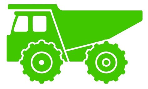 Dump Truck Silhouette at GetDrawings | Free download