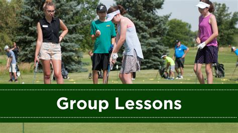 GROUP LESSONS - Springbrook & Naperbrook Golf Courses