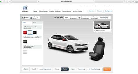 Volkswagen DE | Configurator Database