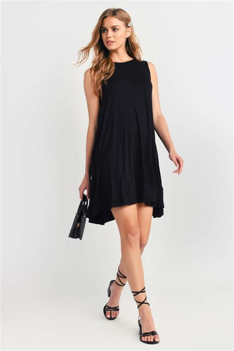 Cute Black Shift Dress - Flowy Dress - Black Dress - Shift Dress - $24 | Tobi US