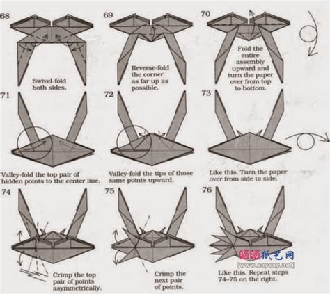 origami crab instructions ~ instructions origami kids