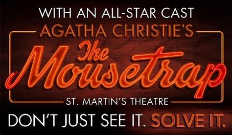 The Mousetrap Tickets | St Martin's Theatre London | SeatPlan