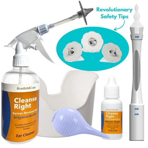 Cleanse Right 3rd Generation Ear Wax Removal Tool Kit- FDA Approved ...