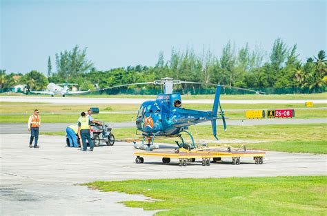 Helicopter makes emergency landing at airport - Cayman Compass