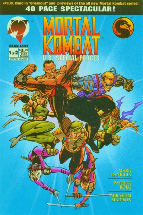 Mortal Kombat: U.S. Special Forces (Volume) - Comic Vine