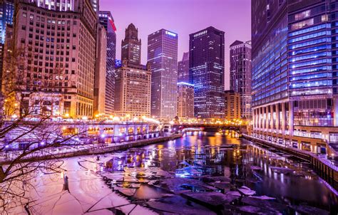 Chicago Winter Wallpapers - Wallpaper Cave