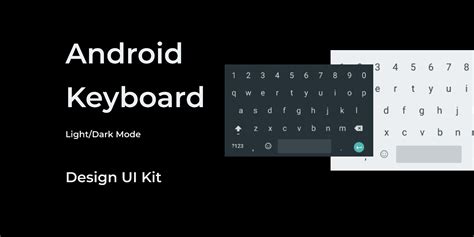 Android Keyboard Kit – Free Figma Resources, Tools and Templates