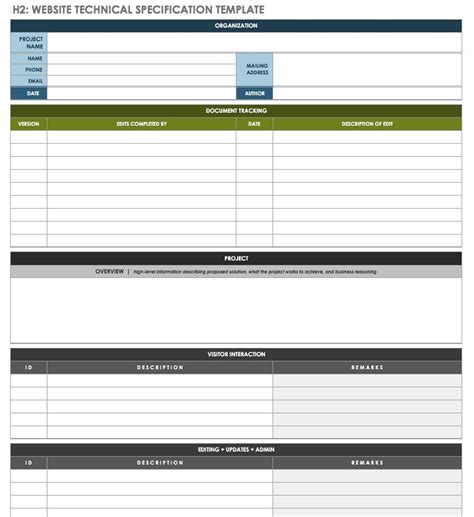 Report Specification Template (3) - TEMPLATES EXAMPLE | TEMPLATES ...