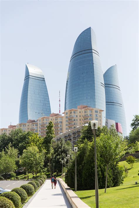 Flame Towers of Baku