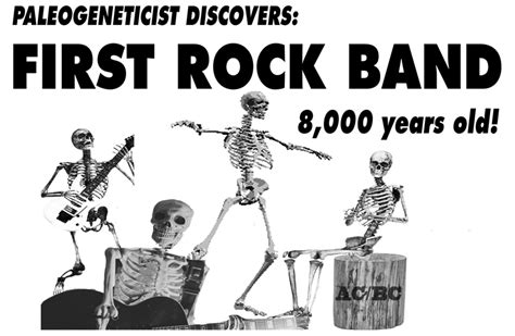 FIRST ROCK BAND DISCOVERED! - Weekly World News