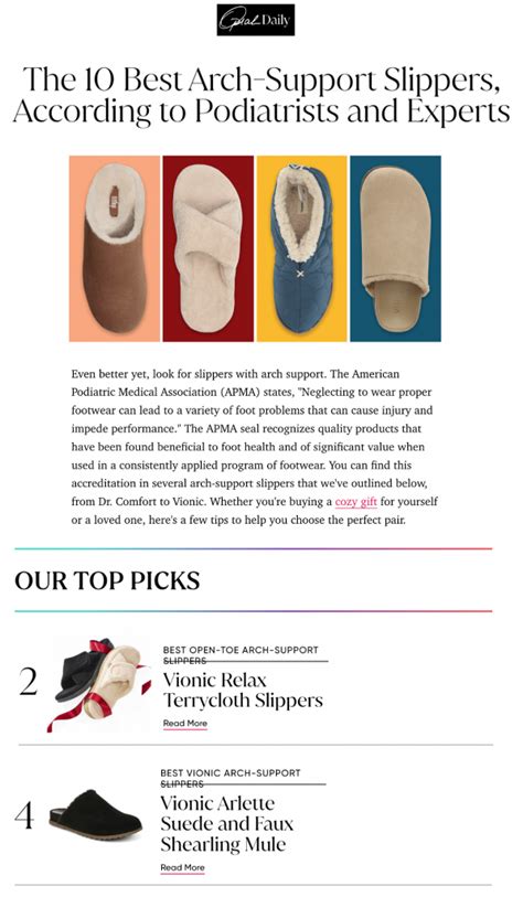 The 10 Best Arch-Support Slippers, According to Podiatrists and Experts ...