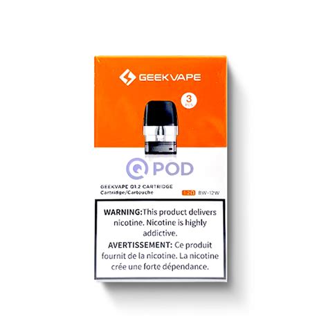 GEEKVAPE Q REPLACEMENT PODS (3 PACK) | Gas City Vapes