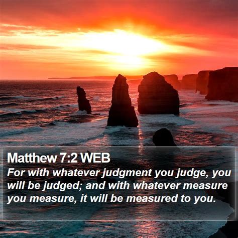 Matthew 7:2 WEB Scriptures Images