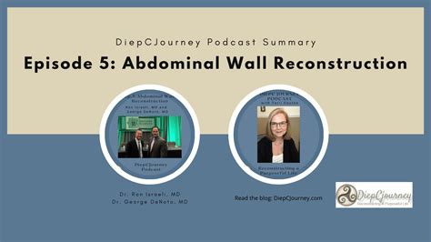 Episode 5: Abdominal Wall Reconstruction - DiepCjourney