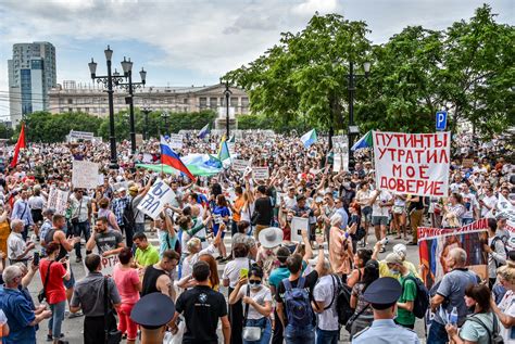 Protests Swell in Russia’s Far East in a Stark New Challenge to Putin ...