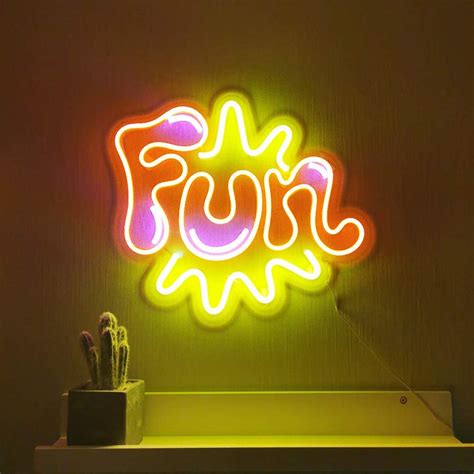 Fun Art Neon Sign - HAPPYNEON